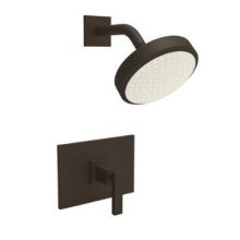 Shower Trim Package with Single Function Shower Head from the Secant Collection