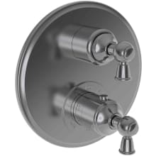 Aylesbury Thermostatic Valve Trim Only with 2 Lever Handles - Less Rough In