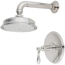 Ithaca Shower Trim Package with Single Function Rain Shower Head
