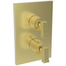 Joffrey Dual Function Thermostatic Valve Trim Only with Integrated Diverter and Volume Control