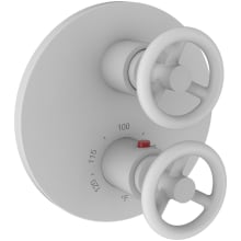 Slater Thermostatic Valve Trim Only with 2 Cross Handles - Less Rough In