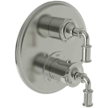 Taft Four Function Thermostatic Valve Trim Only with Dual Lever Handles, Integrated Diverter, and Volume Control - Less Rough In