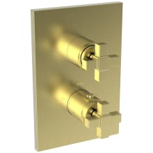 Malvina Thermostatic Valve Trim Only with 2 Cross Handles - Less Rough In