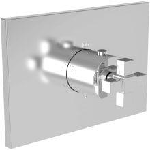 Malvina 3/4" Square Thermostatic Trim Plate with Handle
