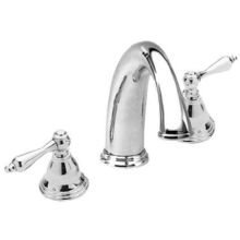 Seaport Double Handle Deck Mounted Roman Tub Filler with Metal Lever Handles