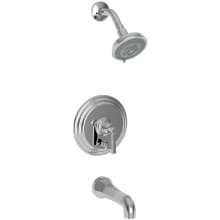 Tub and Shower Trim Package with Multi-Function Shower Head from the Astor Collection