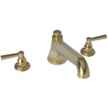 Deck Mounted Roman Tub Filler from the Astor Collection