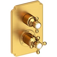 Astor Thermostatic Valve Trim Only with 2 Cross Handles - Less Rough In