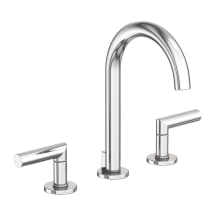 Pavani 1.2 GPM Double Handle Widespread Bathroom Faucet with Metal Lever Handles