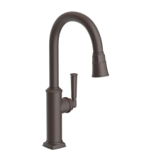 Zemora 1.8 GPM Single Hole Pull Down Kitchen Faucet