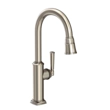 Zemora 1.8 GPM Single Hole Pull Down Kitchen Faucet