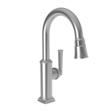 Zemora 1.8 GPM Single Hole Pull Down Bar / Prep Faucet