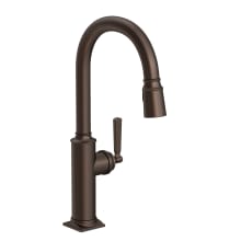 Adams 1.8 GPM Single Hole Pull Down Kitchen Faucet
