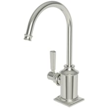 Adams 1.0 GPM Single Hole Single Handle Water Dispenser Faucet with Brass Handles
