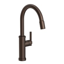 Seager 1.80 GPM Single Hole Pull Down Kitchen Faucet