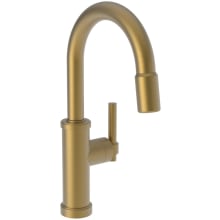 Seager 1.8 GPM Single Hole Pull Down Bar / Prep Faucet