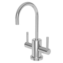 Seager 1.0 GPM Single Hole Double Handle Water Dispenser Faucet with Brass Handles