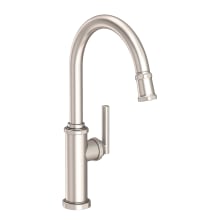 1.8 GPM Single Hole Pull Down Kitchen Faucet