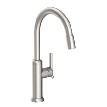 Jeter 1.8 GPM Single Hole Pull Down Kitchen Faucet