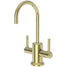 Jeter 1.0 GPM Single Hole Double Handle Water Dispenser Faucet with Brass Handles