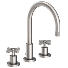 Muncy 1.2 GPM Deck Mounted Widespread Bathroom Faucet with Pop-Up Drain Assembly