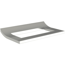 Secant Solid Brass Towel Ring