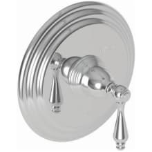 Seaport Single Handle Pressure Balanced Shower Trim Only with Metal Lever Handle less Valve and Shower Head