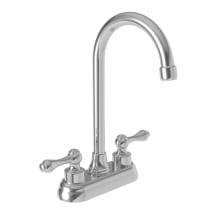 Annabella Double Handle WaterSense Certified Bar Faucet with Metal Lever Handles