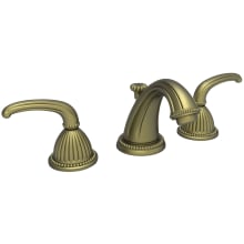Anise Double Handle Widespread Bathroom Faucet with Metal Lever Handles
