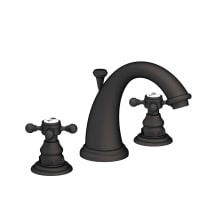 Double Handle Widespread Bathroom Faucet with Metal Cross Handles from the 890 Series