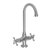 Chesterfield Double Handle WaterSense Certified Bar Faucet with Metal Lever Handles