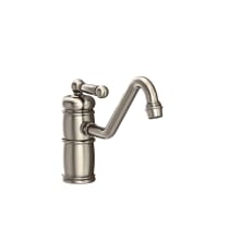Nadya Single Handle Single Hole Kitchen Faucet with Metal Lever Handle