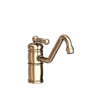 Nadya Single Handle Single Hole Kitchen Faucet with Metal Lever Handle