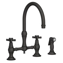 Fairfield 1.8 GPM High-Arc Bridge Kitchen Faucet - Includes Side Spray
