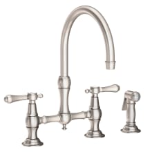 Chesterfield 1.8 GPM Bridge Kitchen Faucet - Includes Side Spray