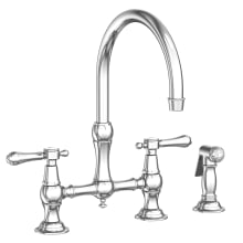 Chesterfield 1.8 GPM Bridge Kitchen Faucet - Includes Side Spray