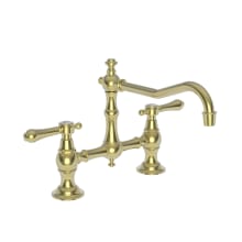 Chesterfield 1.8 GPM Widespread Bridge Kitchen Faucet