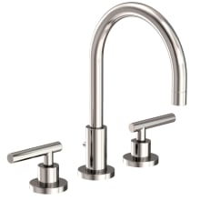 East Linear 1.20 GPM Widespread Bathroom Faucet with Pop-Up Drain Assembly