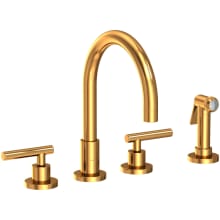 East Linear 1.8 GPM Widespread Kitchen Faucet