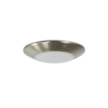 Opal 6" Wide LED Flush Mount Bowl Ceiling Fixture - 2700K