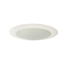Opal 6" Wide LED Retrofit Flush Mount Bowl Ceiling Fixture - 3000K Color Temperature and 700 Lumens