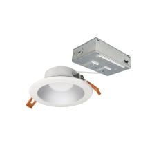 Theia LED Canless Recessed Fixture with 4-1/2" Open Trims - IC Rated