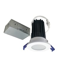 M2 LED Canless Recessed Fixture 2" Shower Trim - IC Rated and Airtight - 2700K - 850 Lumens