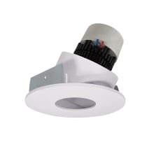 Pearl 4" LED Pinhole Recessed Trim - 2700K - 1000 Lumens - Adjustable