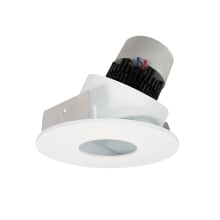 Pearl 4" LED Pinhole Recessed Trim - 3500K - 1000 Lumens - Adjustable