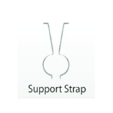 5 Inch Support Strap with 2 Inch Clearance (Pack of 5)