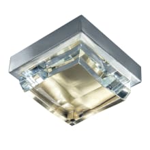 Crystal Mini 6" Wide Integrated LED Flush Mount Ceiling Fixture