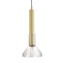 Funnel Bulb 8" Wide Mini Pendant