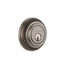 Rope Solid Brass Double Cylinder Deadbolt with 2-3/8" Backset