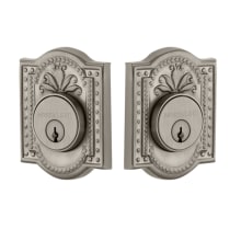 Meadows Solid Brass Double Cylinder Deadbolt with 2-3/4" Backset